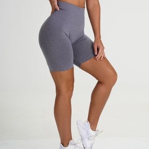 Grey NVGTN Biker Shorts